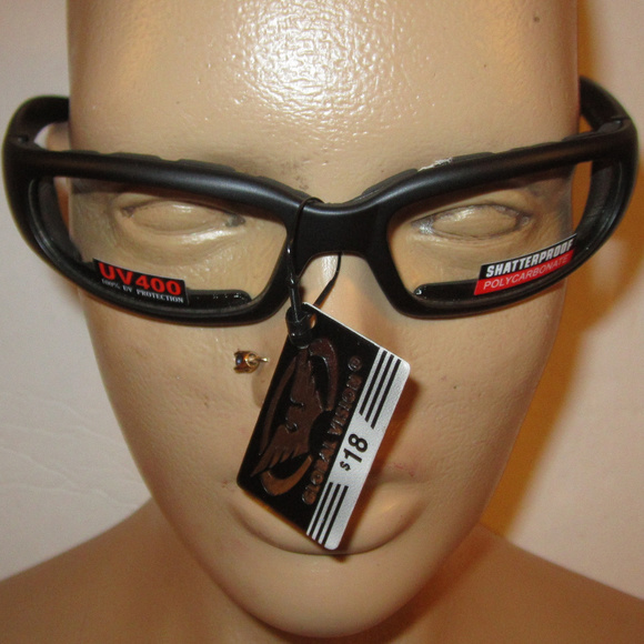 Women Motorcycle Glasses Small Queen Date Night Cute Padded Black Sweet cool - Picture 2 of 4